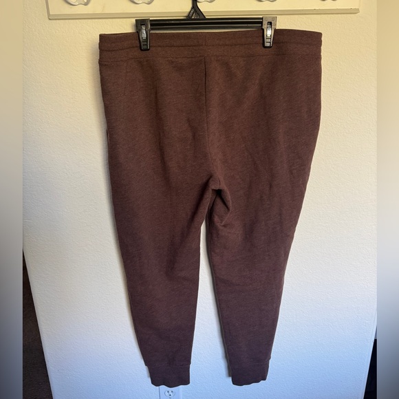Amazon Essentials Chocolate Brown Fleece Joggers - Picture 2 of 3